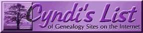 Cyndi's List of Genealogy Sites on the Internet